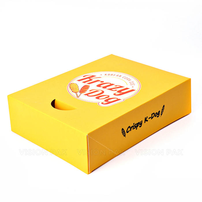 Op maat Corn Dog Papieren Dozen - afbeelding 2