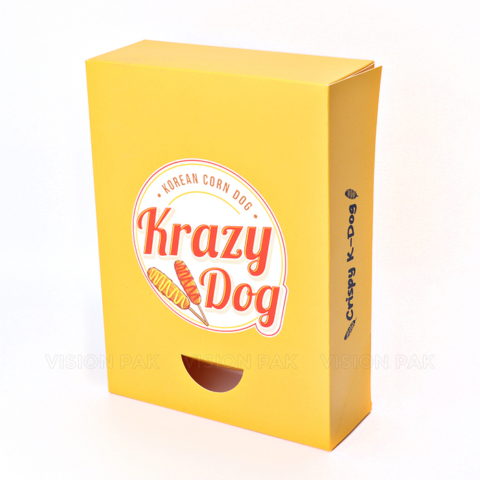 Op maat Corn Dog Papieren Dozen - afbeelding 4