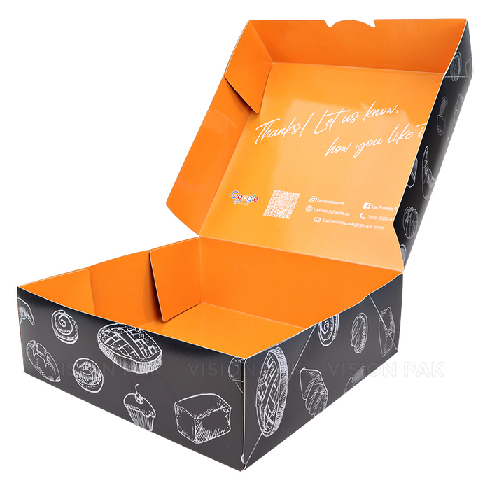 Black Koekjes Bakkerij Papieren Dozen - afbeelding 2