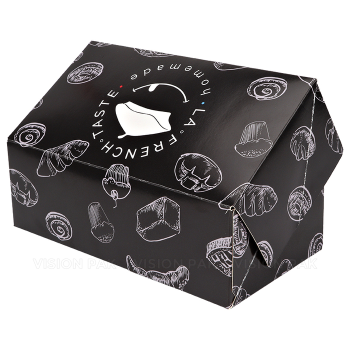 Black Koekjes Bakkerij Papieren Dozen - afbeelding 4