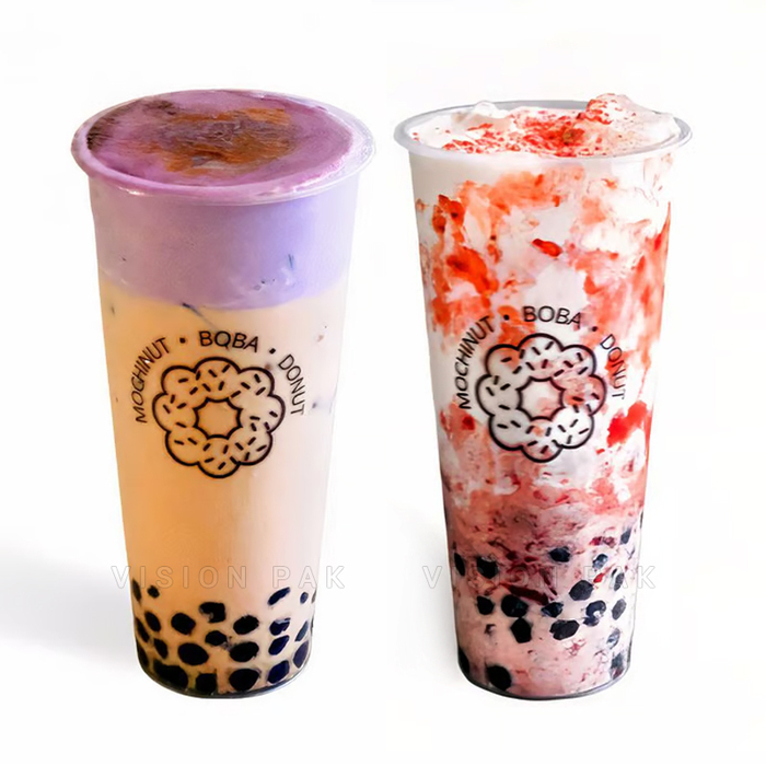 PP Plastic Boba Bekers - afbeelding 2