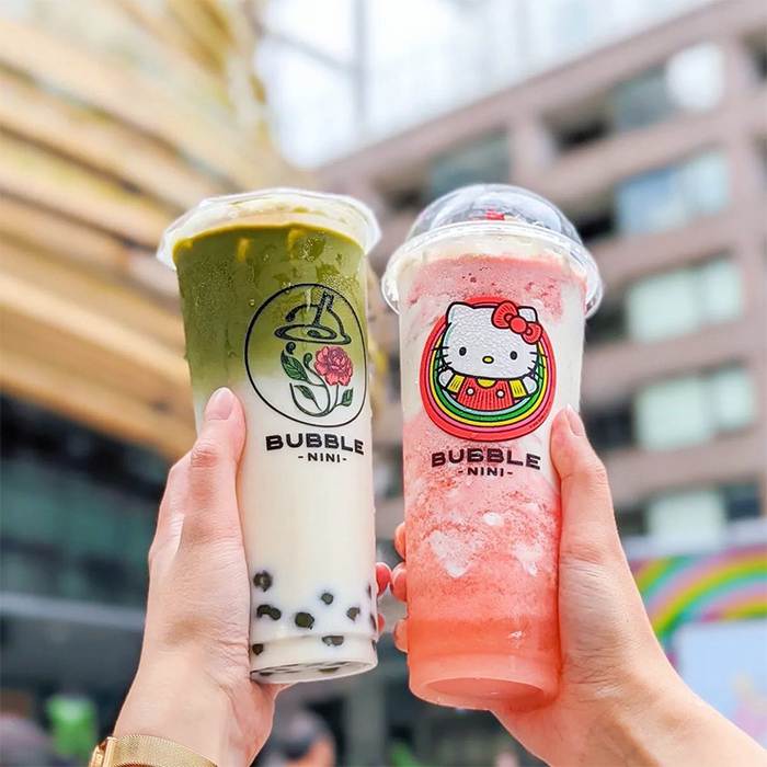 PET Plastic Bubble Tea Beker Milk Tea Beker - afbeelding 4