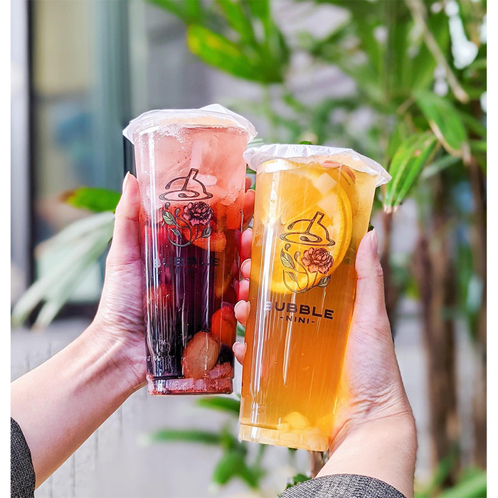 PET Plastic Bubble Tea Beker Milk Tea Beker - afbeelding 5