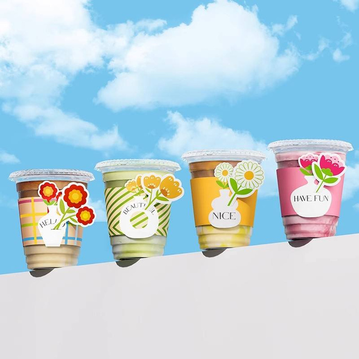 Papieren Koffie Bekers Double Wall - afbeelding 2