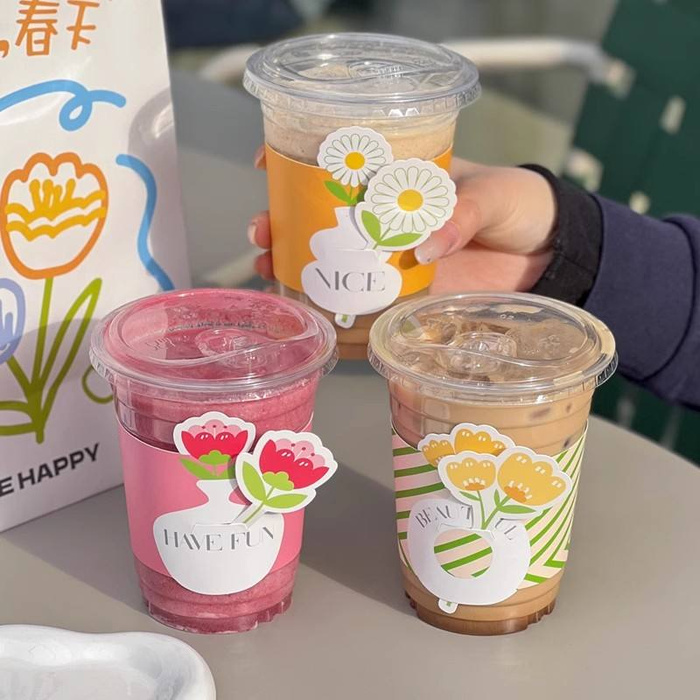 Papieren Koffie Bekers Double Wall - afbeelding 6