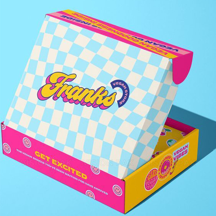 Dubbelzijdige bedrukking Verzend Doos with Zip Sealing