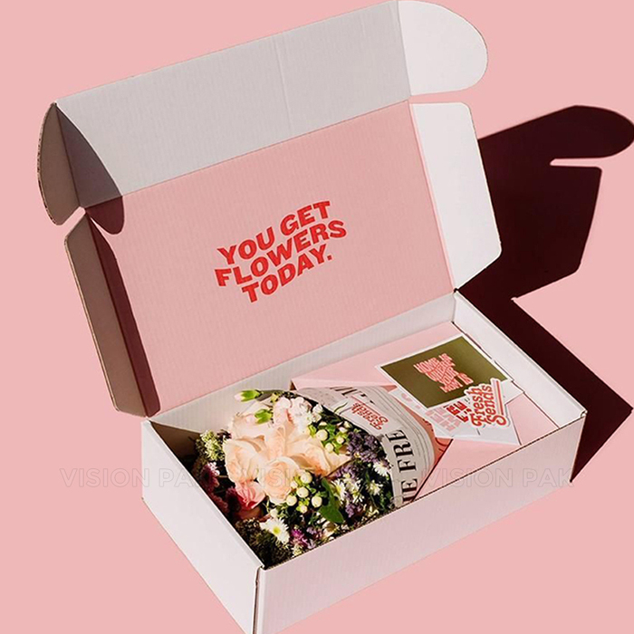 Aangepast logo Verzend Verzend Dozen