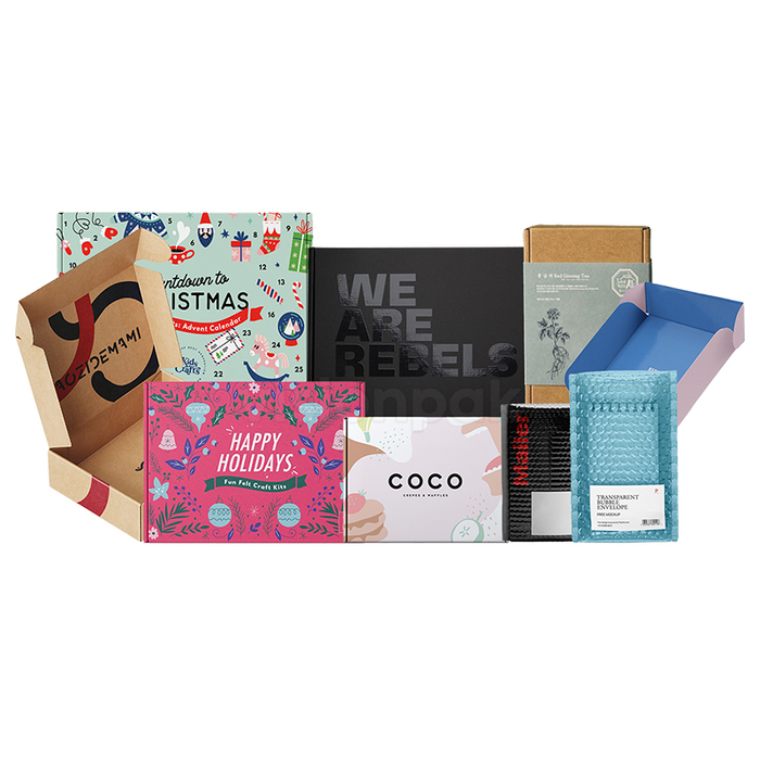 Verzend Dozen with Golden Foil / Gloss UV - afbeelding 5