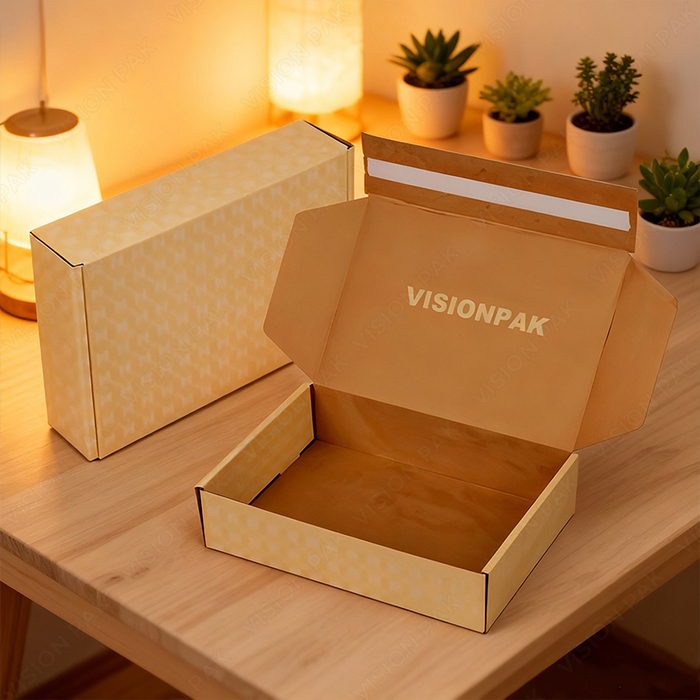 Corrugated Verzend Verzend Papieren Verpakking Doos - afbeelding 6