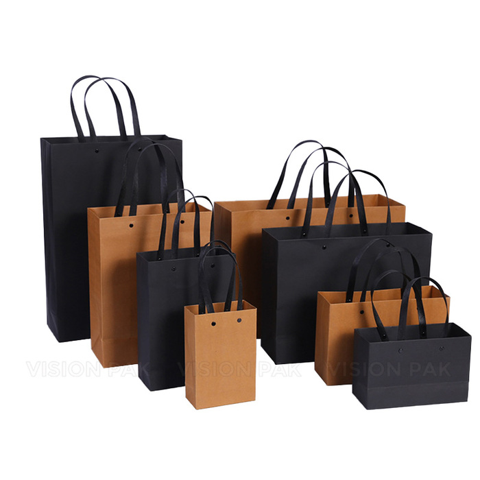 Aangepast logo Kraft Papieren Tass - afbeelding 2