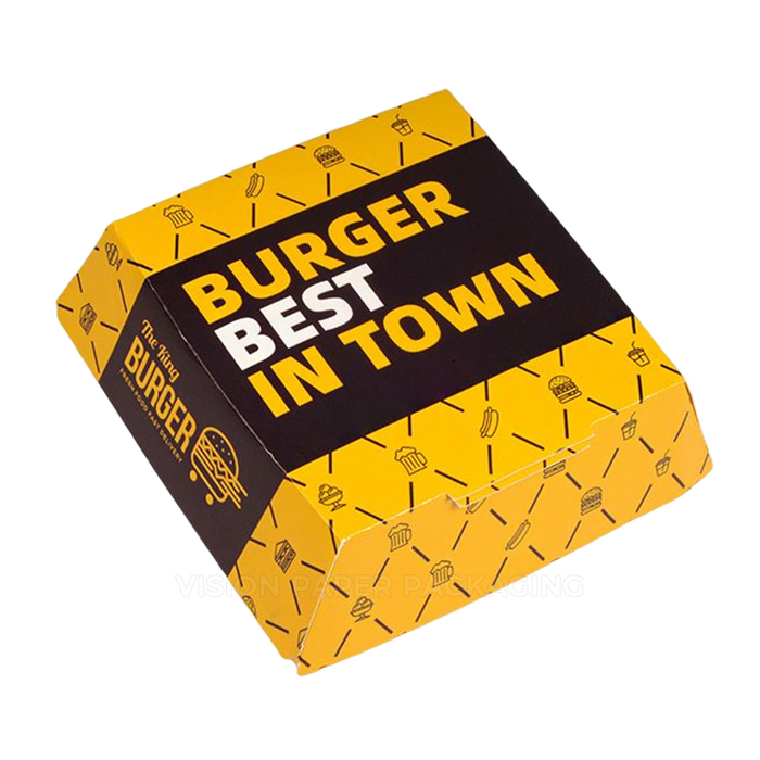 Aangepast logo Bedrukt logo Burger Dozen - afbeelding 4