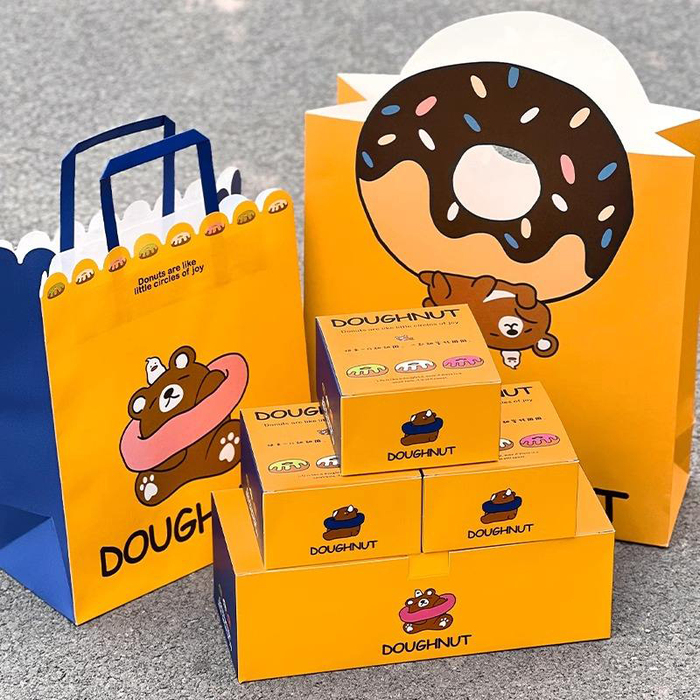 Custom Designed Donut Verpakking Doos - afbeelding 3