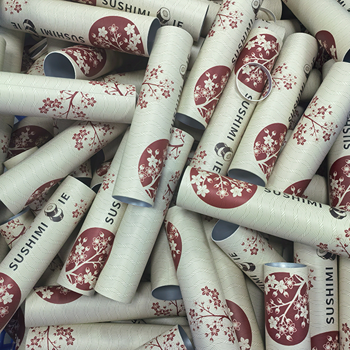 Milieuvriendelijk Sushi Papieren Tube - afbeelding 2